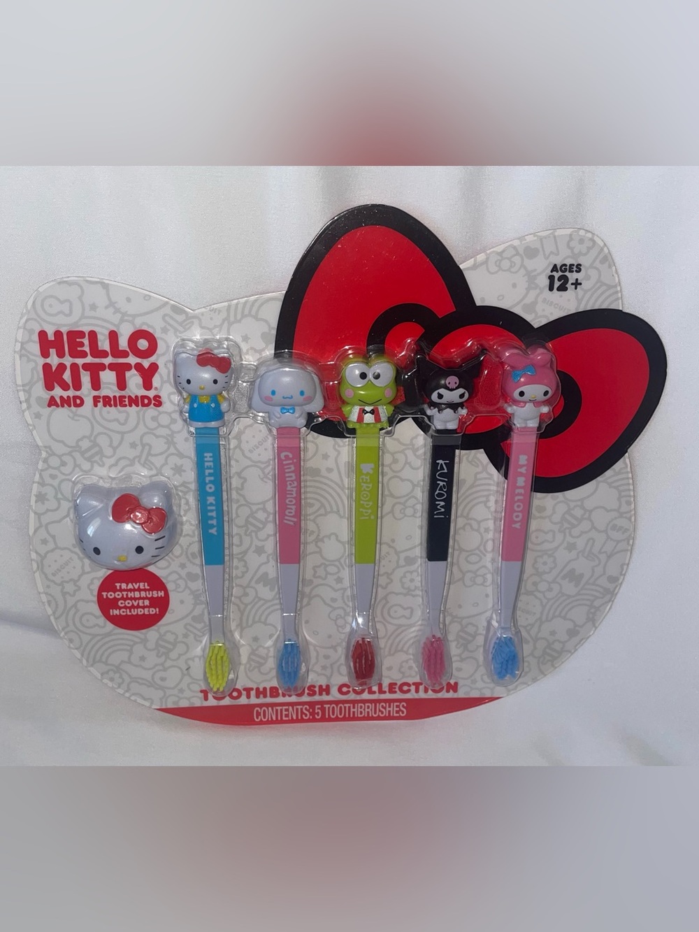 Sanrio Kids Toothbrush Set with Hello Kitty & Friends - Multi-Color